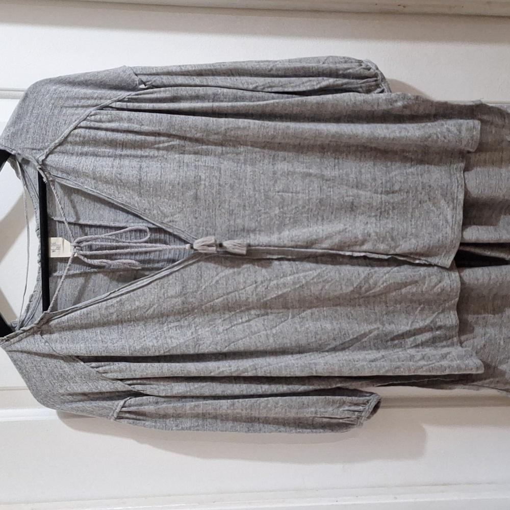 We the Free womens oversized fit top size‎ XS gray flowy FP